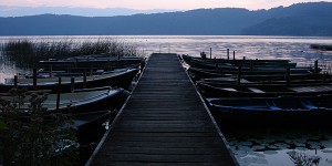 Morgenstimmung am Laacher See