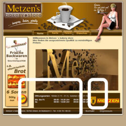 Webdesign CMS web-metzen