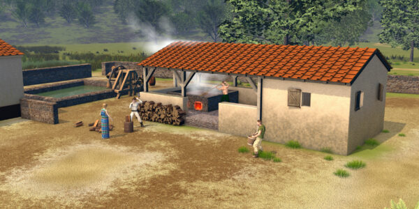 Römischer Gutshof Ahrweiler ca. 150 n.Chr.