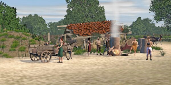 Römischer Gutshof Ahrweiler ca. 400 n.Chr.