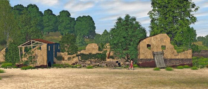 Römischer Gutshof Ahrweiler ca. 400 n.Chr. Hauptgebäude