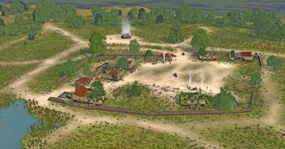 Römischer Gutshof Ahrweiler ca. 400 n.Chr.